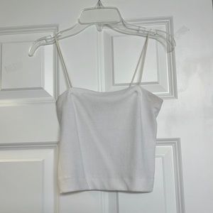 White American Eagle cropped tank